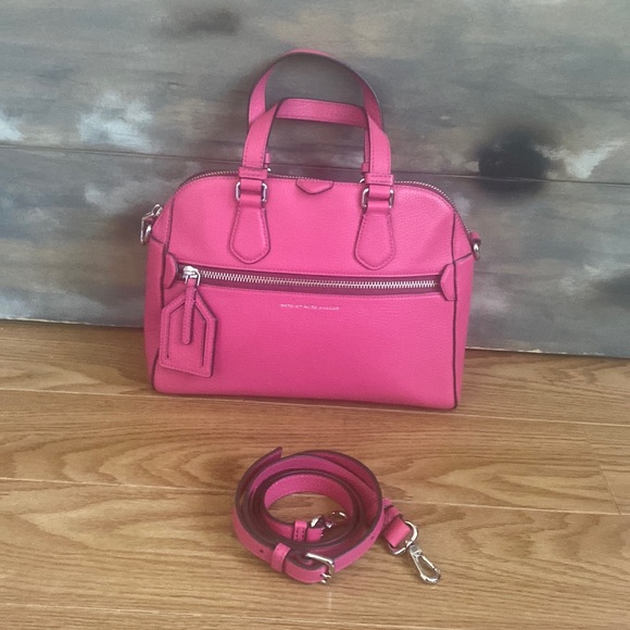 NWOT Marc Jacobs Fucshia Satchel - Picture 1 of 9